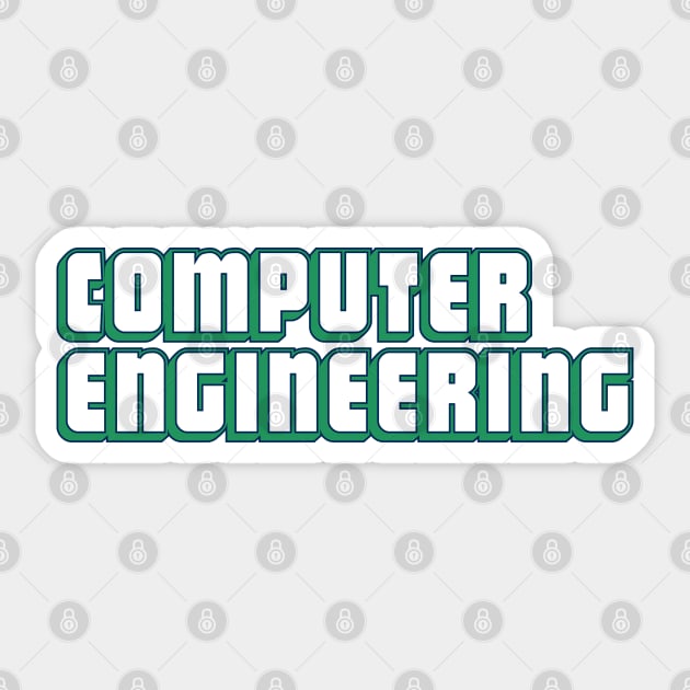 Computer Engineering Sticker by RAD Creative